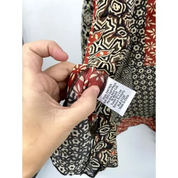 Johnny Was breeland patterned Tunic Top - Picture 5 of 7